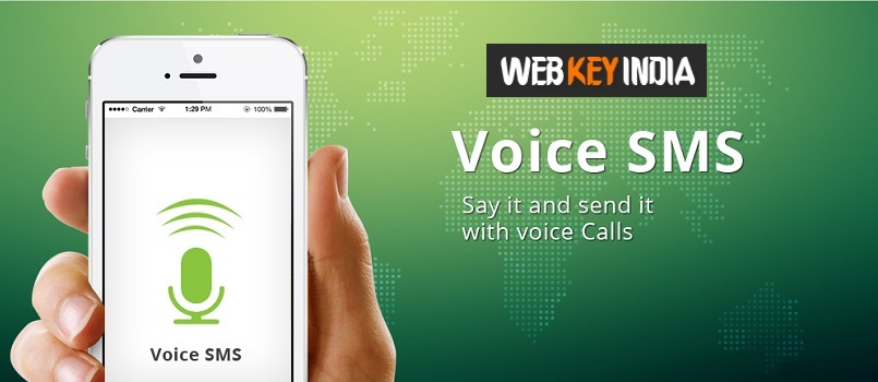 Voice SMS Services in New Delhi India.