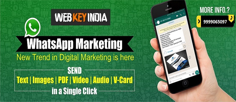 WhatsApp Bulk SMS Marketing Services in Delhi India.