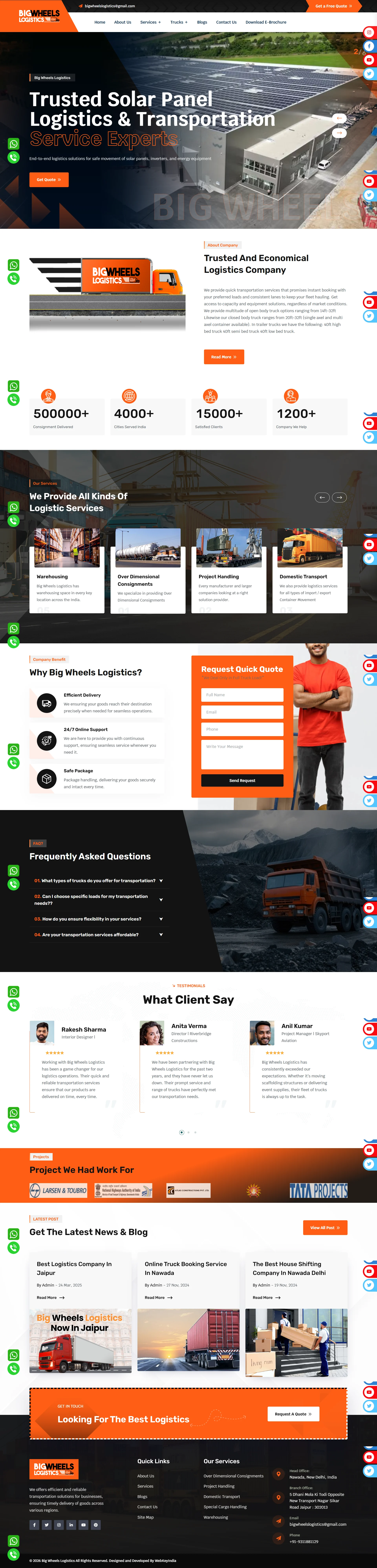 Big Wheels Logistics