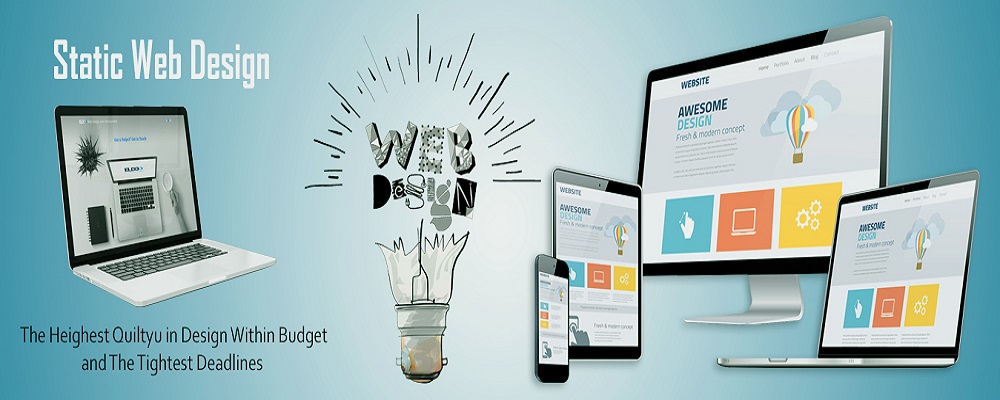 Service Provider of Static Web Designing